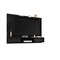 Manhattan Comfort Liberty 70.86 Floating Entertainment Center, Black 235BMC8 - alternate 3